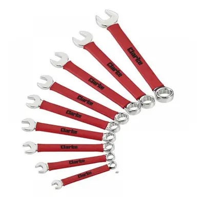 Clarke 1801811 Cht811 9 Piece Cushion Grip Combination Spanner Set