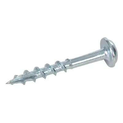 Triton 631610 Zinc Pocket-Hole Screws Washer Head Coarse P/Hc 8 X 1-1/4in 100Pk Each 100