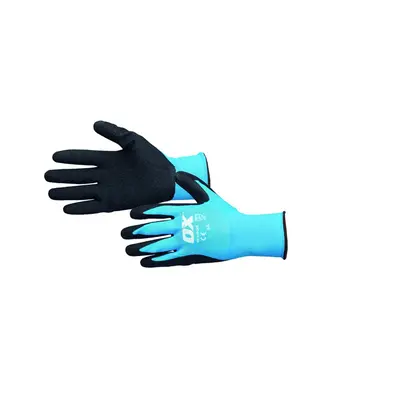 Ox Tools OX-S484209 Ox Latex Flex Glove Size 9 / L EA