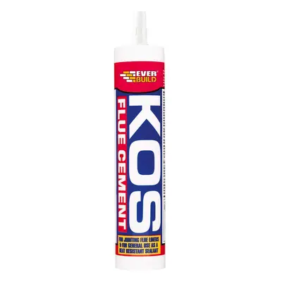 Everbuild Kos Flue Cement Cartridge 300Ml