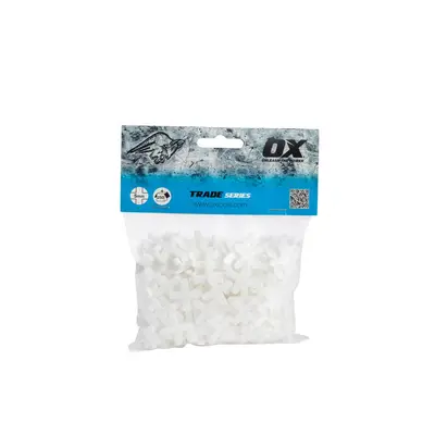 Ox Tools OX-T160905 Ox Trade Cross Shaped Tile Spacers - 5Mm (250 Pcs) EA