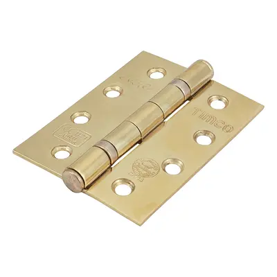 Timco 334753 Grade 11 Fire Door Hinges - Electro Brass 102 X 76 X 2.7