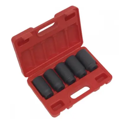 Sealey SX050 Impact Hub Nut Socket Set 5Pc 1/2inSq Drive