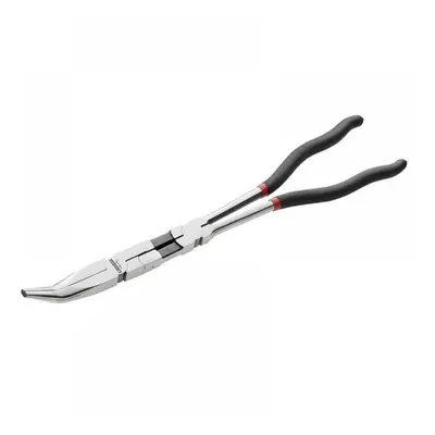 Facom 195.34L Double Jointed Extra Long Half-Round Nose Pliers 45° Angle 340Mm