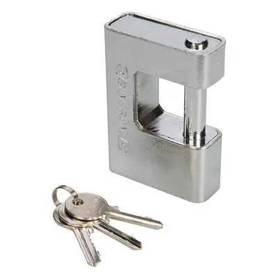 Silverline 792082 Close Armoured Shutter Lock Padlock 90Mm Each 1