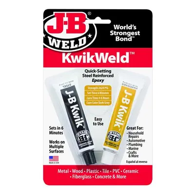 J-B Weld Kwikweld™ Epoxy Adhesive 2 X 30Ml 8276UK