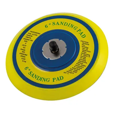 Sip 17576 6in Vinyl-Faced Sander Backing Pad