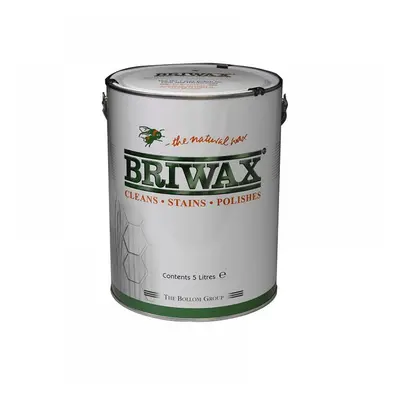 Briwax BW0303341905 Wax Polish Original Medium Brown 5 Litre