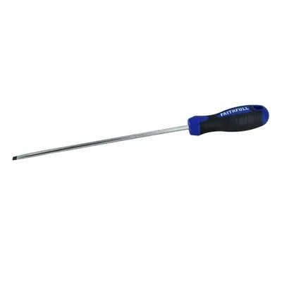 Faithfull Soft Grip Screwdriver Parallel Slotted Tip 5.5 X 200Mm