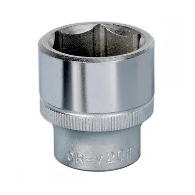 Sealey S3820 Walldrive® Socket 20Mm 3/8inSq Drive