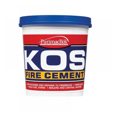 Everbuild Sika 484673 Kos Fire Cement Black 500G