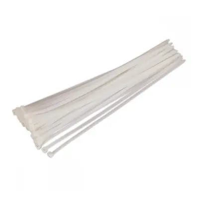 Sealey CT45076P50W Cable Tie 450 X 7.6Mm White Pack Of 50