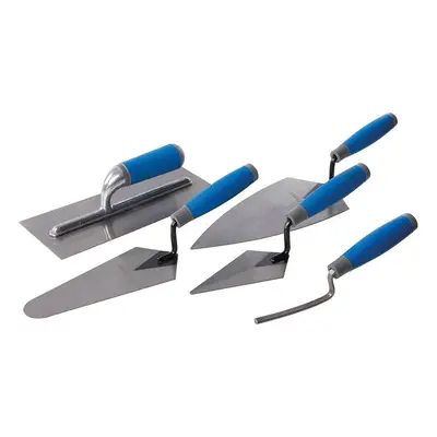 Silverline 395016 Soft-Grip Trade Trowel Set 5Pce 5Pce Each 1