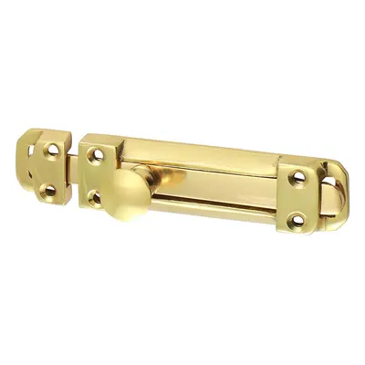 Timco 200336 Contract Flat Section Bolt - Polished Brass 110 X 25Mm Bag 1