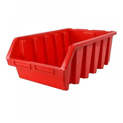 Faithfull Interlocking Storage Bin Size 5 Red 333 X 500 X 187Mm