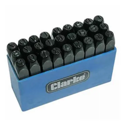 Clarke 1700319 Et145 6Mm Letter Punch Set