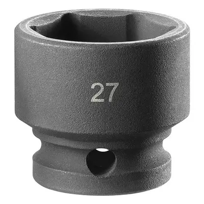 Facom NSS.27A 6-Point Stubby Impact Socket 1/2In Drive 27Mm