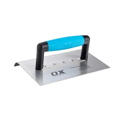 Ox Tools OX-P014925 Ox Pro Extra Wide Edger 145 X 215Mm S/S - 25Mm Radius EA