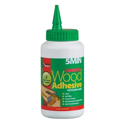 Everbuild Lumberjk 5 Min Pu Wood Adh Liquid 750Gr