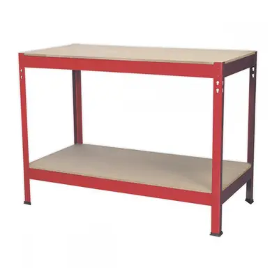 Sealey AP1210 Workbench 1.2M Steel Wooden Top