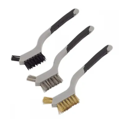 Sealey WB100 Wire Brush Set 3Pc Miniature