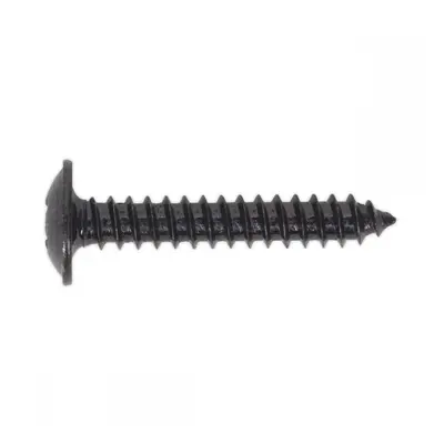 Sealey BST4225 Self-Tapping Screw 4.2 X 25Mm Flanged Head Black Pozi Pack Of 100