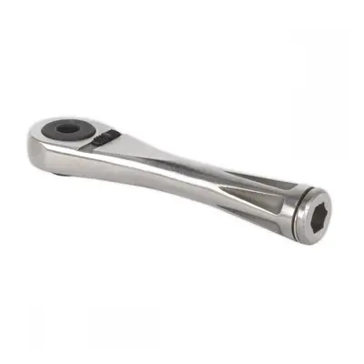 Sealey AK6962 Bit Driver Ratchet Micro 1/4inHex Stainless Steel