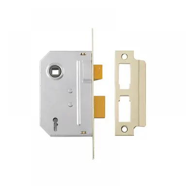 Yale Locks 650320105025 Pm320 3 Lever Mortice Sashlock Polished Brass 65Mm 2.5In