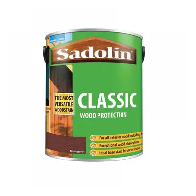 Sadolin 5028493 Classic Wood Protection Mahogany 5 Litre