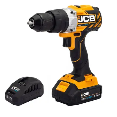 JCB 18V Brushless Combi Drill 1X 2.0Ah | 21-18Blcd-2X-B