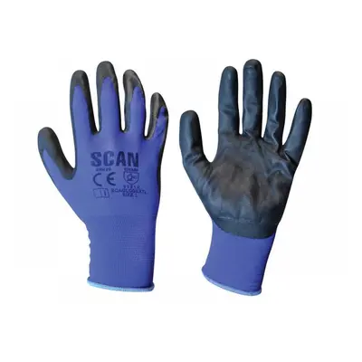 Scan N550118 Max - Dexterity Nitrile Gloves - L (Size 9)