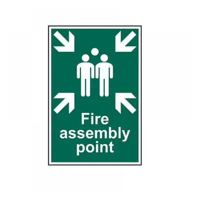 Scan 1541 Fire Assembly Point - Pvc Sign 200 X 300Mm