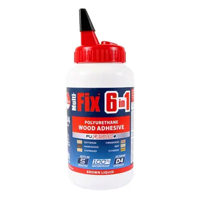 Timco 247708 Pu Wood Adhesive 5 Minute - Liquid 750G Bottle 1