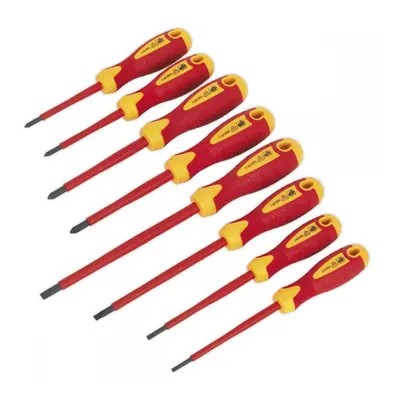 Sealey AK6124 Screwdriver Set 8Pc Vde Approved