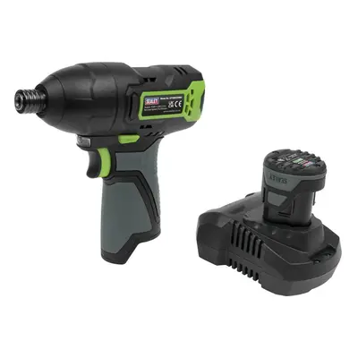 Sealey CP108VCID Cordless Impact Driver 1/4inHex Drive 10.8V 2Ah Sv10.8 Series