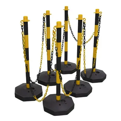 Sealey BYSBKIT Black/Yellow Post & Chain Kit 25M