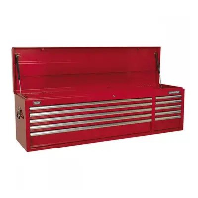 Sealey AP6610 Topchest 10 Drawer With Ball-Bearing Slides Heavy-Duty - Red