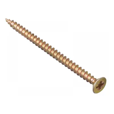 Forgefix MPS4560Y Multi-Purpose Pozi Compatible Screw Csk St Zyp 4.5 X 60Mm Box 100