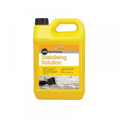 Everbuild Sika 483195 406 Stabilising Solution 5 Litre