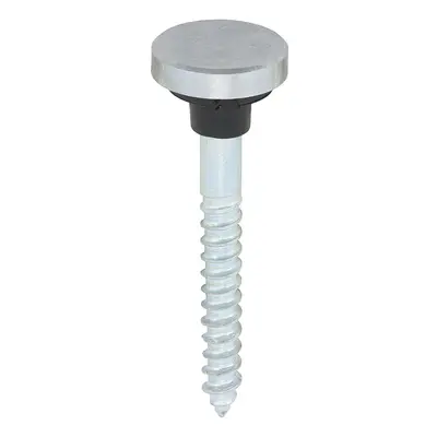 Timco 08112FCMIRP Mirror Screws - Zinc - Chrome Flat 8 X 1 1/2 TIMpac 8