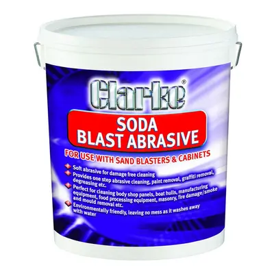 Clarke 3052805 Coarse Grain Soda Blast Abrasive (7.5)