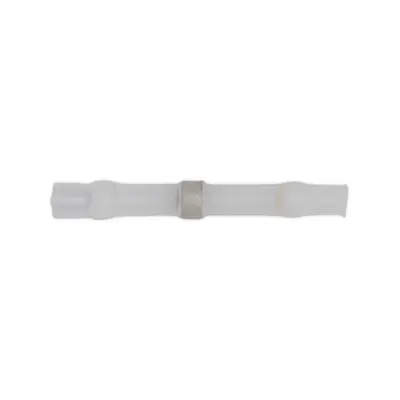 Sealey WTSSB25 Heat Shrink Butt Connector Solder Terminal 24-22 Awg White Pack Of 25