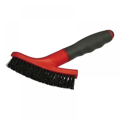 Faithfull 980071100 Grout Scrubbing Brush Soft Grip Handle