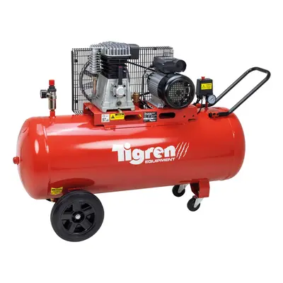 Tigren 04391 150Ltr 3Hp Belt-Driven Compressor