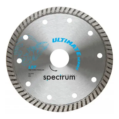 Ox Tools LST200/25/22 Spectrum Ultimate Thin Turbo Dia Blade - Porcelain - 200/25.4/22.23Mm EA