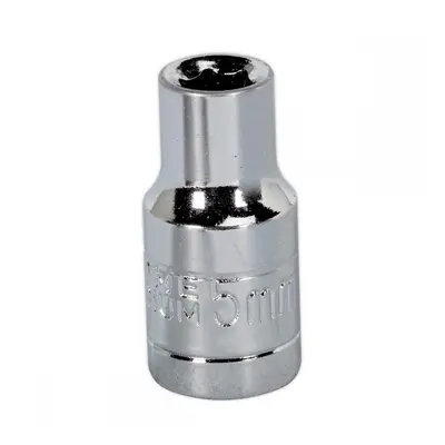 Sealey S1405 Walldrive® Socket 5Mm 1/4inSq Drive