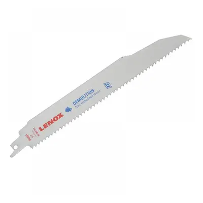 Lenox T20598-966R 20598-966R Demolition Reciprocating Saw Blades 225Mm 6 Tpi (Pack 2)