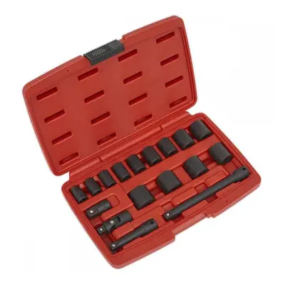 Sealey AK68217 Impact Socket Set 17Pc 3/8inSq Drive Metric