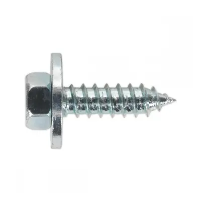 Sealey ASW12 Acme Screw With Captive Washer #12 X 3/4in Zinc Pack Of 100