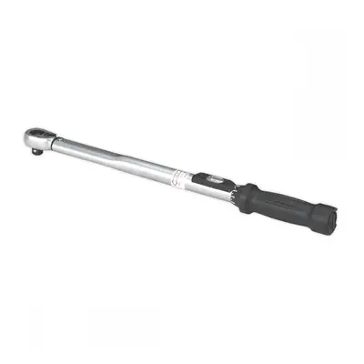 Sealey STW201 Torque Wrench Locking Micrometer Style 1/2inSq Drive 40-210Nm(30-150Lb.ft) Calibra